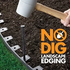 Dimex EasyFlex Plastic No-Dig Landscape Edging Kit, 20-Feet (3000-20C-6) -Garden Supply Store 61Oya3p88UL