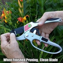 Pruners|Ratchet Anvil Garden Shears|Tool For Weak Hands|Great Gift For Gardeners|Ratcheting Action -Garden Supply Store 61QCOPFs9NL