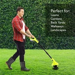 Serene Life 18V Handheld Electric Cordless Tiller – Battery Powered Hand Held Front Tine Soil Cultivator, High Power… -Garden Supply Store 61REKXR73NL