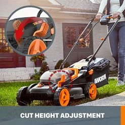 WORX WG779 40V (4.0AH) Cordless 14″ Lawn Mower -Garden Supply Store 61RdZdgu 1L