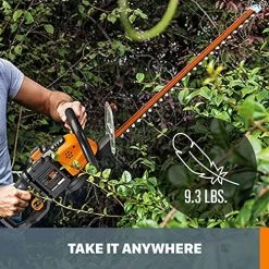 WORX WG284 40V (2.0Ah) 24″ Cordless Hedge Trimmer -Garden Supply Store 61RwEgDYyZL