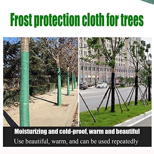 Tree Protector Wrap,Warm Frost Cloth Fruit Plants Bandage Roll Packing For Warm Keeping Moisturizing,Nutrient Protection Wrap During Plant Transplanting (1Pcs) 6 Tree Protector Wrap,Warm Frost Cloth Fruit Plants Bandage Roll Packing For Warm Keeping Moisturizing,Nutrient Protection Wrap During Plant Transplanting (1Pcs) - Image 6