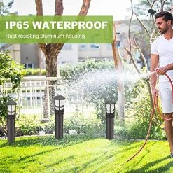 VOLISUN 8-Pack Outdoor LED Landscape Lighting,3W 12V Low Voltage Pathway Lights,Outdoor Waterproof Garden Lights… -Garden Supply Store 61WkyzUim9L