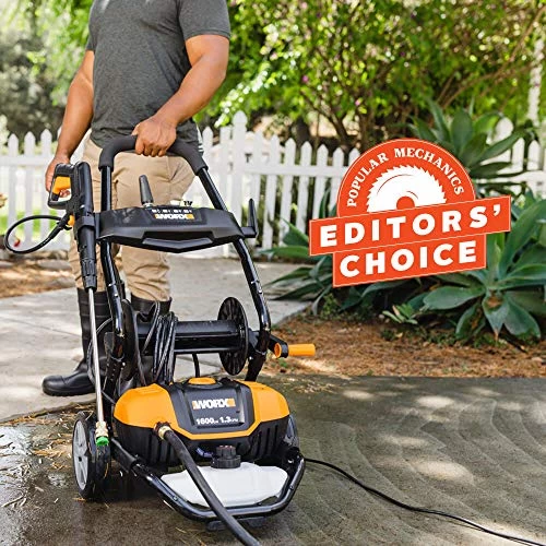 WORX 13 Amp Electric Pressure Washer 1600 PSI With Rolling Cart -WG604 2 WORX 13 Amp Electric Pressure Washer 1600 PSI With Rolling Cart -WG604 - Image 2