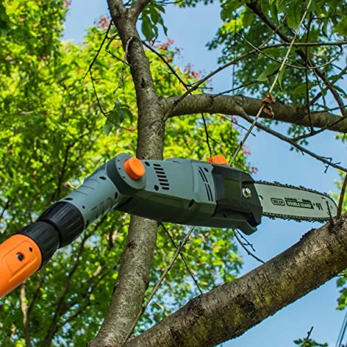 Scotts Outdoor Power Tools PS45010S 10-Inch 8-Amp Corded Electric Pole Saw, Adjustable Head & Oregon Bar And Chain 7 Scotts Outdoor Power Tools PS45010S 10-Inch 8-Amp Corded Electric Pole Saw, Adjustable Head & Oregon Bar And Chain - Image 7