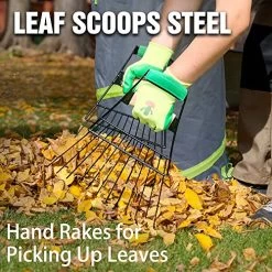 Altdorff Leaf Scoops Steel, Hand Rakes For Picking Up Leaves, Garden Large Leaf Grabber Leaf Claws 10 Altdorff Leaf Scoops Steel, Hand Rakes For Picking Up Leaves, Garden Large Leaf Grabber Leaf Claws -Garden Supply Store 61bLJcqnJ9L