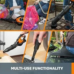 WORX Air 20V Multi-Purpose Blower/Sweeper/Cleaner 20V Battery Powershare Platform, With Accessories-WG545.1 9 WORX Air 20V Multi-Purpose Blower/Sweeper/Cleaner 20V Battery Powershare Platform, With Accessories-WG545.1 -Garden Supply Store 61gAG9mRRfL