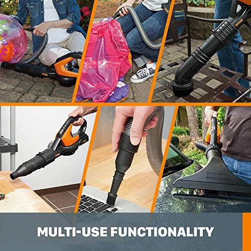 WORX Air 20V Multi-Purpose Blower/Sweeper/Cleaner 20V Battery Powershare Platform, With Accessories-WG545.1 3 WORX Air 20V Multi-Purpose Blower/Sweeper/Cleaner 20V Battery Powershare Platform, With Accessories-WG545.1 - Image 3