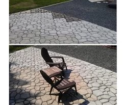 WOVTE DIY Walk Maker Concrete Stepping Stone Mold Garden Lawn Pathmate Stone Mold 10 WOVTE DIY Walk Maker Concrete Stepping Stone Mold Garden Lawn Pathmate Stone Mold -Garden Supply Store 61gsRxJniZL