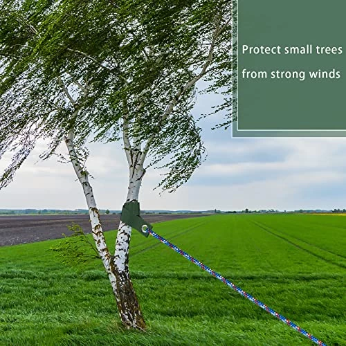 Gabrella 16pcs Tree Straps, Nylon Tree Straightening Ties Reinforced Straps, Strong Rope For Plant Fix, Suitable For Young Tree, Newky Planted Saplings And Hurricane Protection, 16 Inch 5 Gabrella 16pcs Tree Straps, Nylon Tree Straightening Ties Reinforced Straps, Strong Rope For Plant Fix, Suitable For Young Tree, Newky Planted Saplings And Hurricane Protection, 16 Inch - Image 5