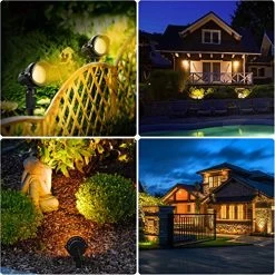 MEIKEE 7W LED Landscape Lights 12V 24V IP66 Waterproof Wall Lights 2-in-1 Outdoor Low Voltage Warm White Garden Lights… -Garden Supply Store 61hnYJ4tZzL
