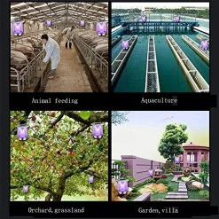 GutReise Bug Fly Insect Mosquito Killer Zapper,Solar Electric Indoor Outdoor Garden Modern Flashion LED Light Lamps… -Garden Supply Store 61iJIAYL 9L