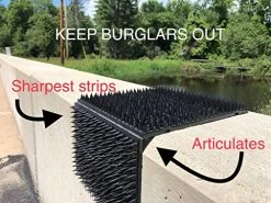 Critter Pricker Raccoon Deterrent Proven Humane Dog Cat Garden Wall Defender And Pest Control 10 Connectable Spikes On… 11 Critter Pricker Raccoon Deterrent Proven Humane Dog Cat Garden Wall Defender And Pest Control 10 Connectable Spikes On… -Garden Supply Store 61k7gAoC2gL