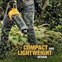 DEWALT 20V MAX* XR Leaf Blower, Cordless, Handheld, 125-MPH, 450-CFM, Tool Only (DCBL722B) -Garden Supply Store 61lEKaPC3pL