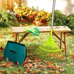 Altdorff Leaf Rake Set, Adjustable Garden Rakes For Leaves, Lawns And Yards, Lightweight Leaf Scoop-Gardening Grabbers… -Garden Supply Store 61lslpJ8ZWL