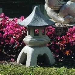 Design Toscano Large Pagoda Lantern Sculpture -Garden Supply Store 61mNPWJxz2L