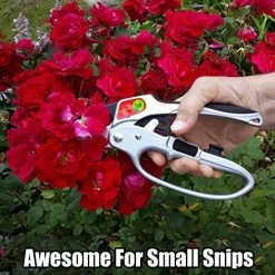 Pruners|Ratchet Anvil Garden Shears|Tool For Weak Hands|Great Gift For Gardeners|Ratcheting Action -Garden Supply Store 61nZ7E9Z6FL