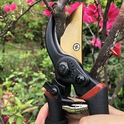 Gonicc 8″ Professional Premium Titanium Bypass Pruning Shears (GPPS-1003), Hand Pruners, Garden Clippers. -Garden Supply Store 61nlEg2BhDAL
