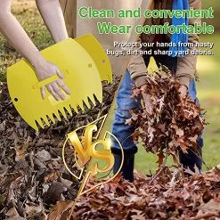 GardenHOME Leaf Scoop /Leaf Hand Rake Garden And Yard Large Sized Multi-use For Leaves,Lawn And Trash Pick-Up (1 Pair… 11 GardenHOME Leaf Scoop /Leaf Hand Rake Garden And Yard Large Sized Multi-use For Leaves,Lawn And Trash Pick-Up (1 Pair… -Garden Supply Store 61oAhTvYIL