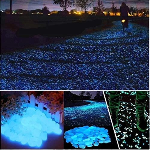 Glow Stones, Glowing In The Dark Pebbles 150pcs For Walkways, Window, Yard Grass, Driveway, Outdoor Decor DIY Decorative… 1 Glow Stones, Glowing In The Dark Pebbles 150pcs For Walkways, Window, Yard Grass, Driveway, Outdoor Decor DIY Decorative…