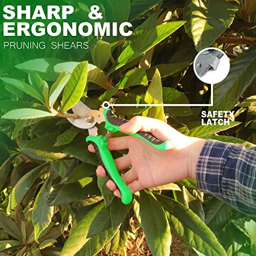 Garden Tool Set 8PCS Gardening Tool Kit For Gardening Heavy Duty And Durable Storage Tote Bag,Soil Shovel Weeding Rake For Digging, Planting And Pruning,Garden Gifts Tools For Men Women 2 Garden Tool Set 8PCS Gardening Tool Kit For Gardening Heavy Duty And Durable Storage Tote Bag,Soil Shovel Weeding Rake For Digging, Planting And Pruning,Garden Gifts Tools For Men Women - Image 2