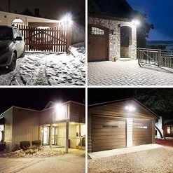 Onforu 2 Pack 50W LED Security Light, 5000LM Super Bright Outdoor Flood Light Fixture With 3 Adjustable Heads, IP65… -Garden Supply Store 61urXNl6LML