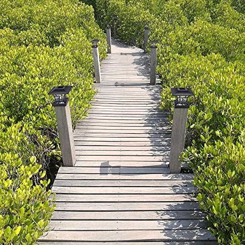 NOMA Solar Post Lights | Waterproof Outdoor Cap Lights For 4 X 4 Wooden Or Vinyl Posts, Deck, Patio, Garden, Décor Or… 7 NOMA Solar Post Lights | Waterproof Outdoor Cap Lights For 4 X 4 Wooden Or Vinyl Posts, Deck, Patio, Garden, Décor Or… - Image 7