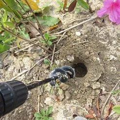 SYITCUN 1.6″(D) X9(L) Garden Auger Drill Bit For Planting Solid Shaft Heavy Duty Garden Auger Spiral Drill Bit For Planting Bulb Bedding Plants Plants Drill Bit For 3/8” Hex Drive Drill -Garden Supply Store 61woPXmkodL