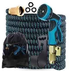 Gardguard 25ft Garden Hose Expandable: Expandable Water Hose With Durable 3-Layers Latex And 10 Function Nozzle, Durableā¦