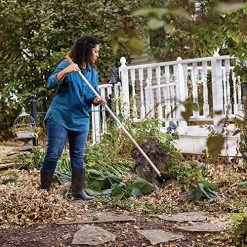 Fiskars 8 Inch Shrub Rake (96615935J) -Garden Supply Store 712RX12MOlL